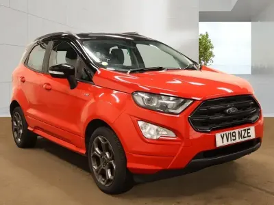 Used Ford Ecosport ST-Line 125 HP (91 kW) 2019 Red SUV