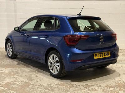Used VW Polo Style 94 HP (69 kW) 2022 Blue Hatchback