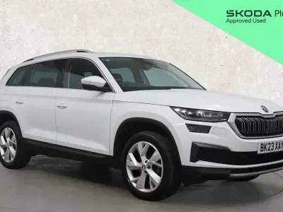 Second-hand Skoda Kodiaq SE L 150 CP (110 kW) 2023 Alb SUV