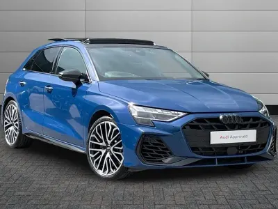 Used Audi S3 Sportback Black Edition 328 HP (241 kW) 2025 Ascari blue Hatchback
