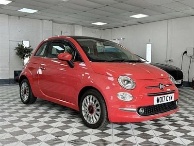 Used Fiat 500 Lounge 69 HP (50 kW) 2017 Pink Hatchback