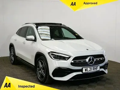 Usado Mercedes GLA180 AMG Line Premium Plus 136 HP (100 kW) 2021 Branco SUV