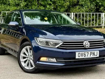 Used VW Passat Business 2017 Blue Sedan