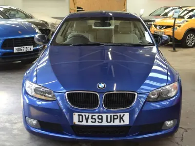 Used BMW 320 2009 Blue Coupe