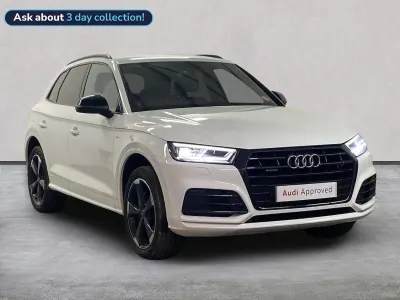 Begagnad Audi Q5 Black Edition 190 HK (139 kW) 2019 Vit SUV
