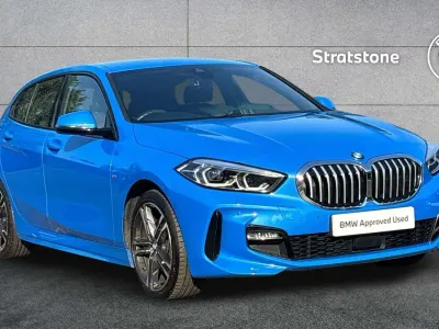 Used BMW 118 M Sport 138 HP (101 kW) 2020 Blue Hatchback