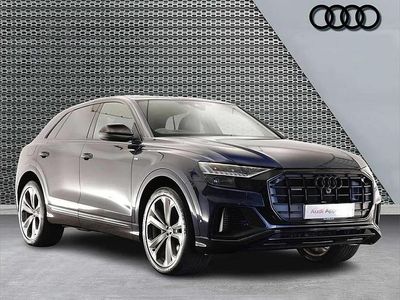 Used Audi Q8 S-Line 334 HP (245 kW) 2023 Blue SUV