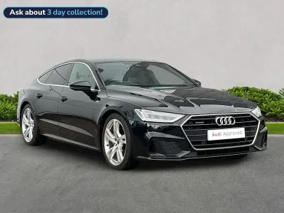 Used Audi A7 Sportback S-Line 204 HP (150 kW) 2023 Black Hatchback