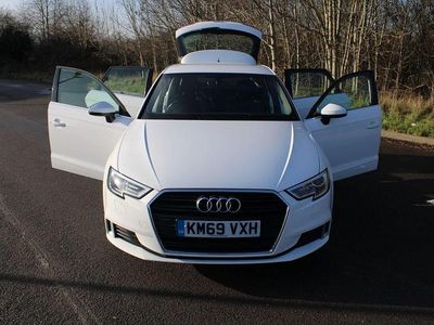 Used Audi A3 Sportback Sport 2019 White Hatchback
