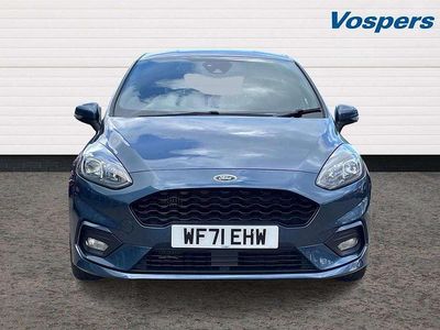 Used Ford Fiesta ST-Line 125 HP (91 kW) 2021 Blue Hatchback