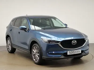 Second-hand Mazda CX-5 Inclusive 165 CP (121 kW) 2019 Albastru SUV