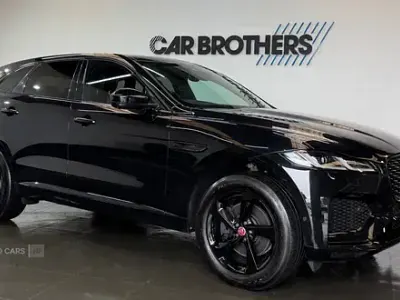 Used Jaguar F-Pace R-Dynamic 404 HP (297 kW) 2021 Black SUV