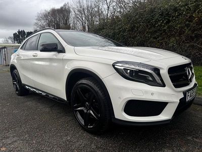 Used Mercedes GLA220 AMG line 170 HP (125 kW) 2015 White SUV