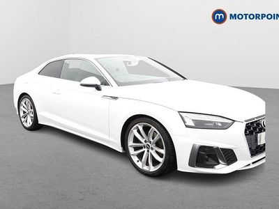 Used Audi A5 S-Line 2021 White Coupe