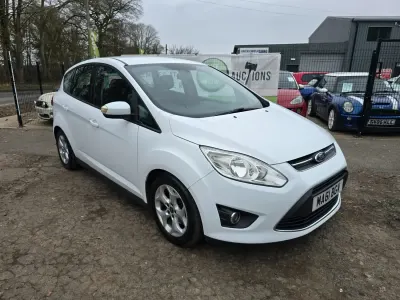 Gebraucht Ford C-MAX Zetec 2011 Weiß Van / Kleinbus