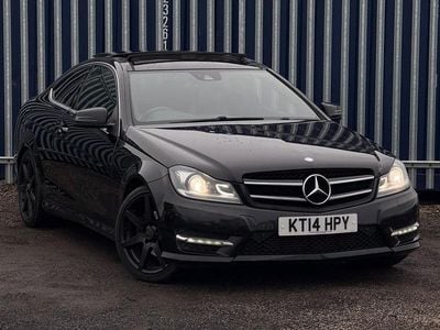 Used Mercedes C220 Sport Edition 170 HP (125 kW) 2014 Black Coupe