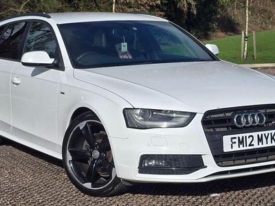 Used Audi A4 Black Edition 143 HP (105 kW) 2012 White Estate