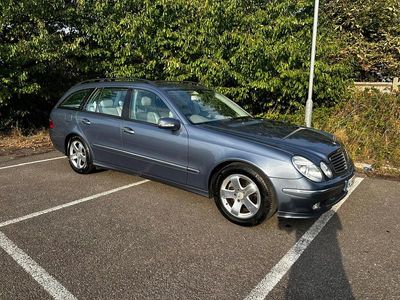 Blue Used 2003 Mercedes E220 Avantgarde Estate | £2,295