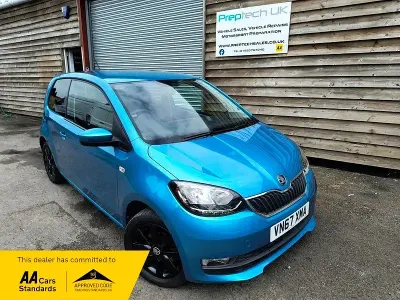 Gebraucht Skoda Citigo Colour Edition 60 PS (44 kW) 2017 Blau Kleinwagen