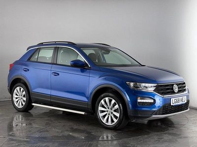 Blue Used 2018 VW T-Roc SE SUV | £12,450 (Fair price)