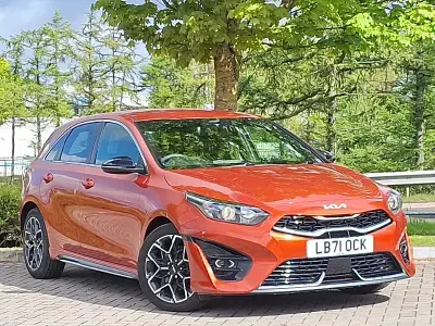 Gebraucht Kia Ceed GT-Line 158 PS (116 kW) 2021 Orange Kleinwagen
