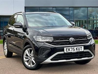 Black New 2025 VW T-Cross Match SUV | £22,142 (Fair price)