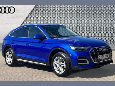 Begagnad Audi Q5 Sportback Sport 200 HK (147 kW) 2024 Blå SUV