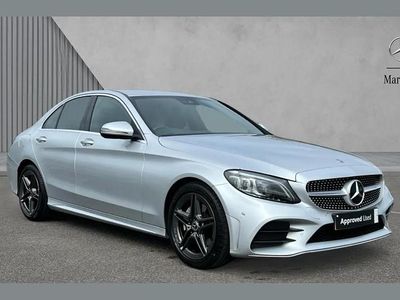 Used Mercedes C200 AMG Line Premium 180 HP (132 kW) 2019 Silver Sedan