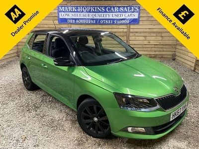 Used Skoda Fabia Colour Edition 75 HP (55 kW) 2018 Green Hatchback