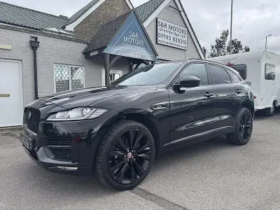 Used Jaguar F-Pace R-Sport 250 HP (183 kW) 2018 Black SUV