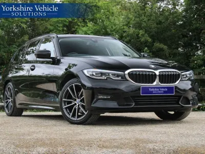 Used BMW 320 Sport Line 2020 Black Estate