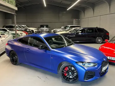 Used BMW M440 Comfort Edition 2022 Blue Sedan