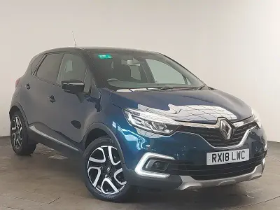Begagnad Renault Captur Dynamique 90 HK (66 kW) 2018 Blå SUV