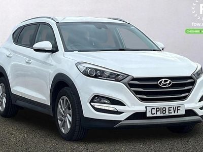 Used Hyundai Tucson SE 141 HP (103 kW) 2018 White SUV