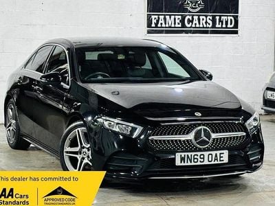 Used Mercedes A180 AMG line 2019 Black Sedan