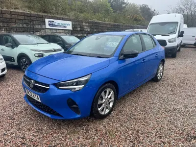 Used Vauxhall Corsa Edition 75 HP (55 kW) 2022 Blue Hatchback