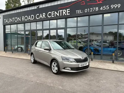 Used Skoda Fabia SE L 110 HP (80 kW) 2018 Beige Hatchback