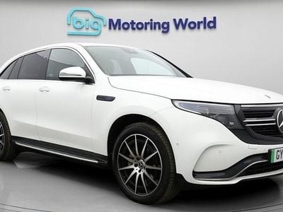 Used Mercedes EQC400 AMG line 300 kW (408 HP) 2022 White SUV