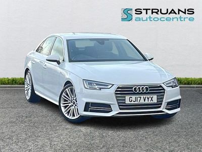 Used Audi A4 S-Line 190 HP (139 kW) 2017 White Sedan