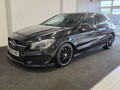 Used Mercedes CLA220 AMG 177 HP (130 kW) 2015 Black Coupe