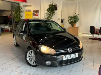Used VW Golf VII GT 140 HP (102 kW) 2012 Black Hatchback