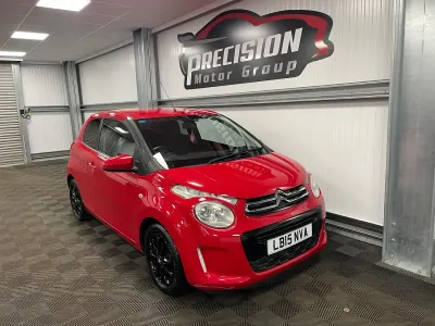 Used Citroën C1 Flair 68 HP (50 kW) 2015 Red Hatchback