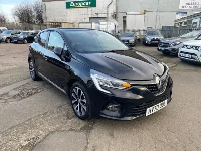 Used Renault Clio V Iconic 100 HP (73 kW) 2020 Black Hatchback