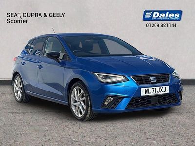 Used Seat Ibiza FR 2022 Blue Hatchback