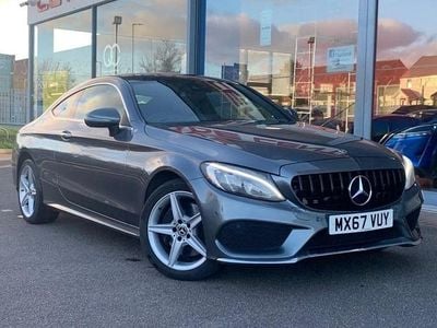 Grey Used 2017 Mercedes C250 AMG Line Premium Plus Coupe | £17,995 (A bit pricey)