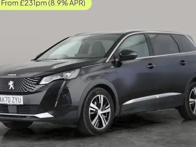 Used Peugeot 5008 GTi 131 HP (96 kW) 2021 Black SUV