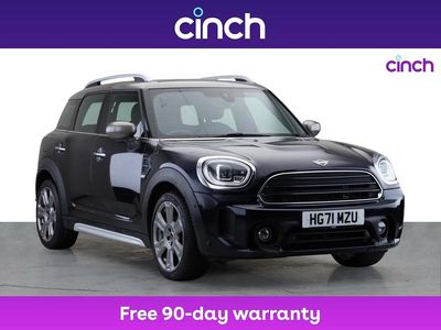Blue/black Used 2022 Mini Cooper Countryman Exclusive SUV | £18,499 (Fair price)