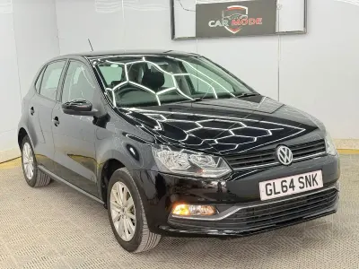 Used VW Polo SE 60 HP (44 kW) 2014 Black Hatchback