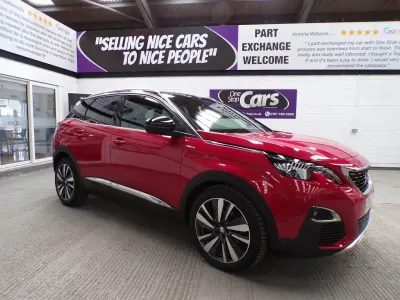Begagnad Peugeot 3008 Premium 130 HK (95 kW) 2018 Röd SUV