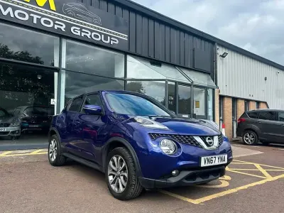 Used Nissan Juke Tekna 2017 Blue SUV